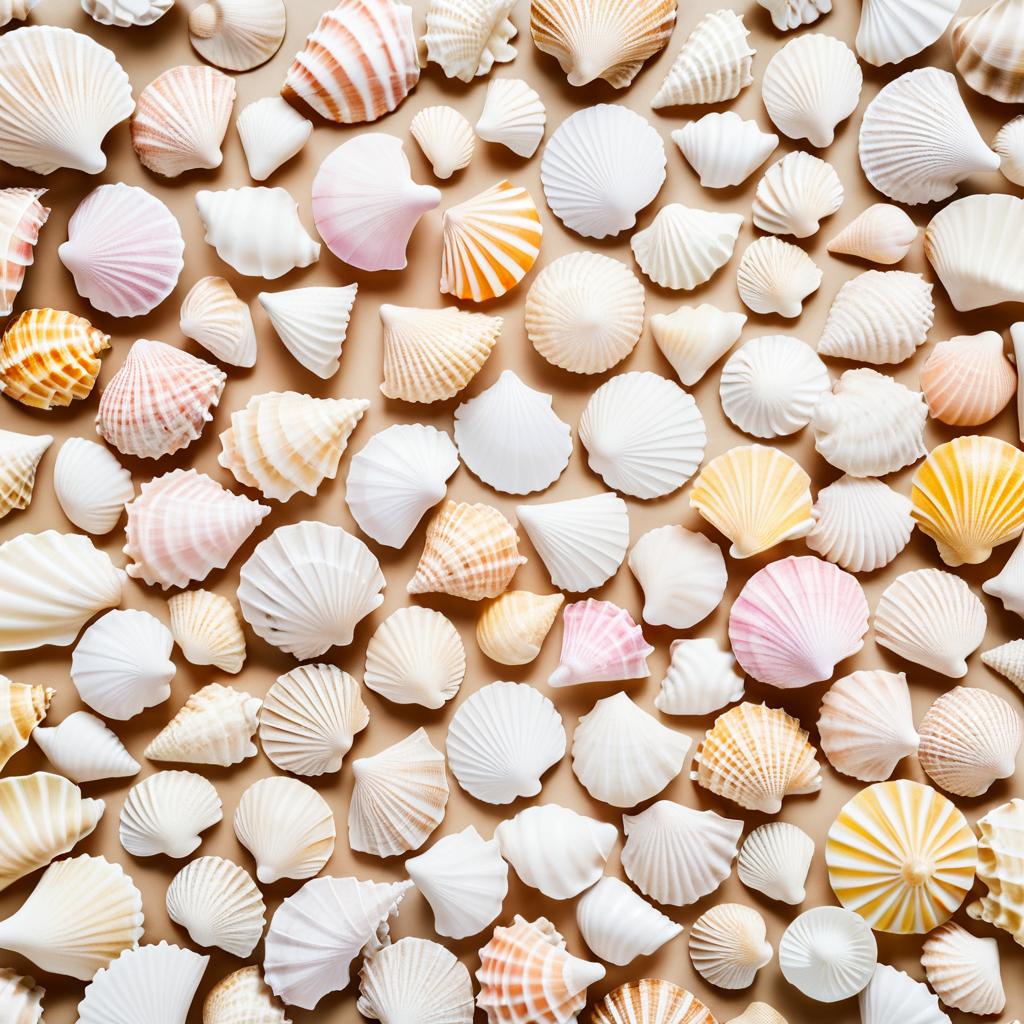 Nostalgic Seashell Collection Photography