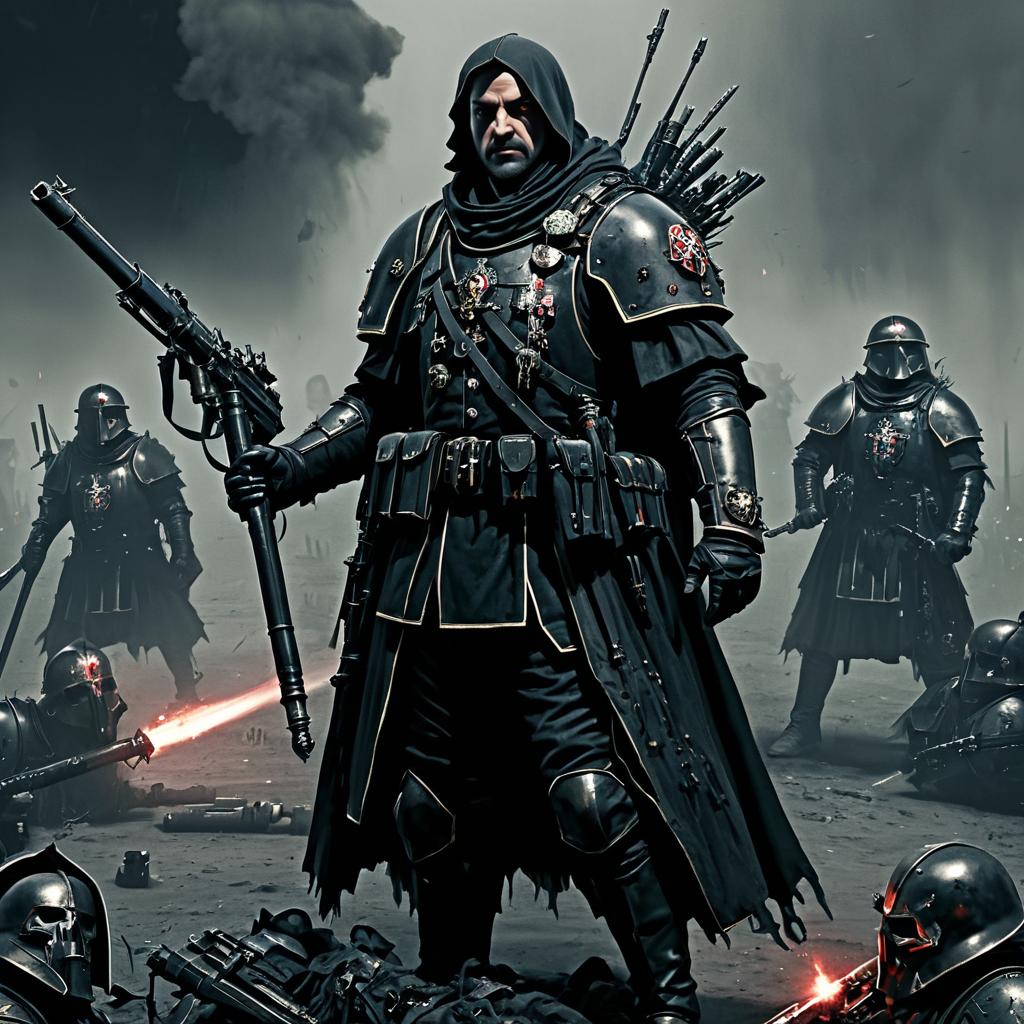 Grimdark Inquisitor on a Battlefront