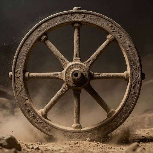 Ancient Wheel Grinding Forgotten Timelines