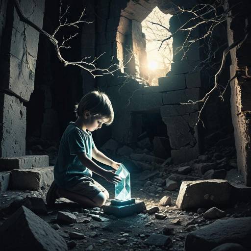 Whimsical Discovery in Ancient Ruins Whimsical Discovery in Ancient Ruins