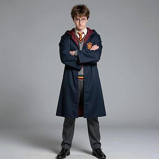 Realistic Adult Harry Potter Cosplay Portrait