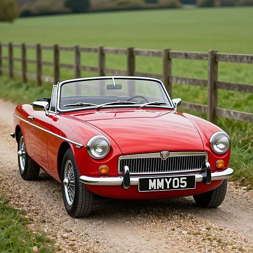1974 MG Midget Convertible in Nature