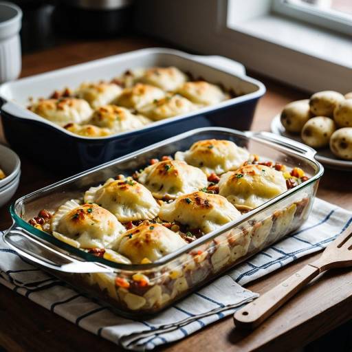 Traditional Polish Pierogi Casserole Delight