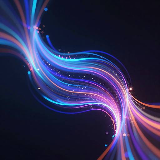 Abstract AI Prompt Visualization