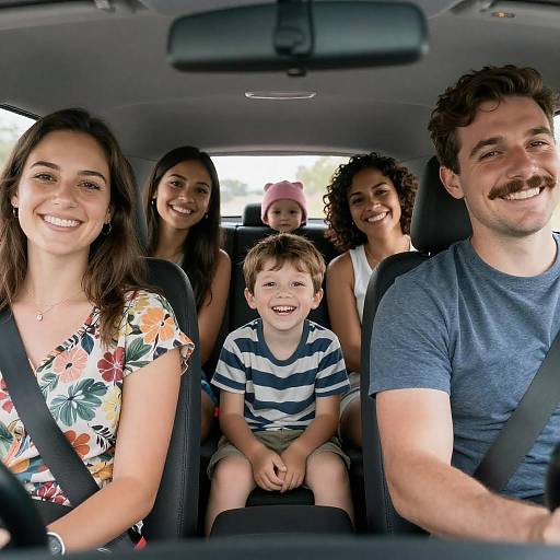 Joyful Family Road Trip Snapshot