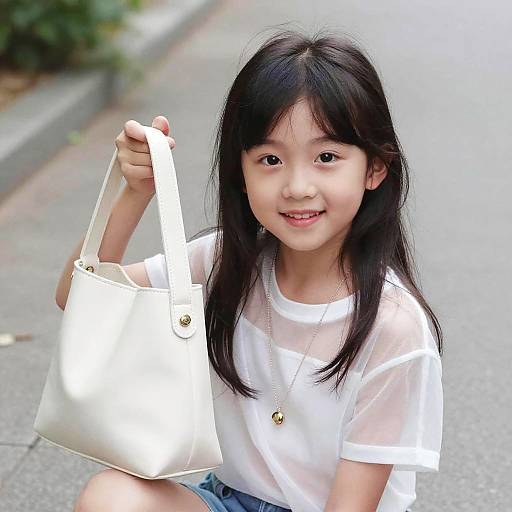 Photorealistic Outdoor Korean Woman Portrait