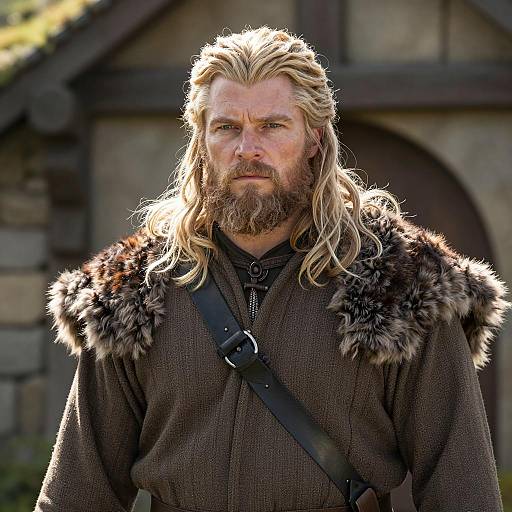 Photorealistic Hobbit Costume Character