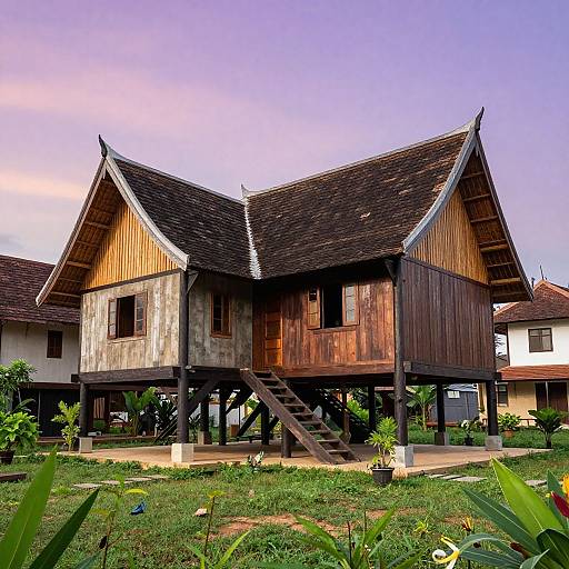 Modern Khmer Stilt House Design