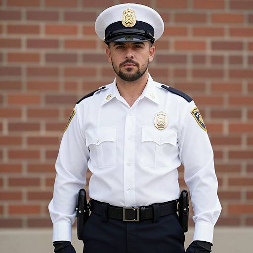 Realistic Male Sheriff Costume Portrait