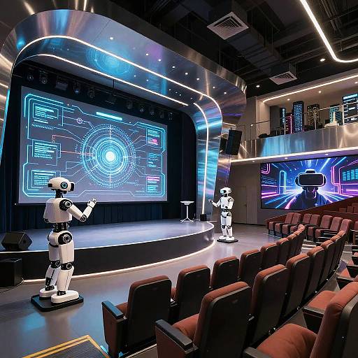Futuristic AI-Driven Smart Auditorium