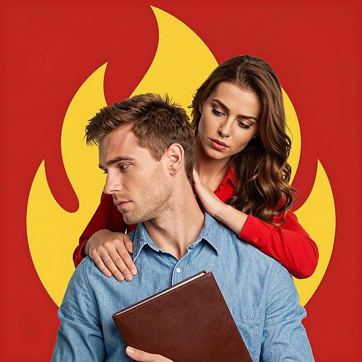 Intimate Moment with Bright Background