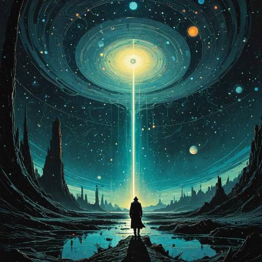 Cosmic Ophanim in Lovecraftian Twilight Cosmic Ophanim in Lovecraftian Twilight