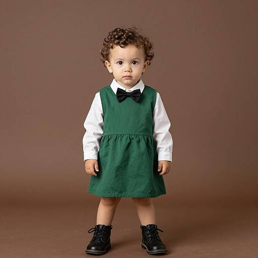 Adorable Toddler Portrait in Soft Lighting