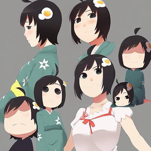 Illustration of Araragi tsukihi, monogatari (series) in the style of Okpriko