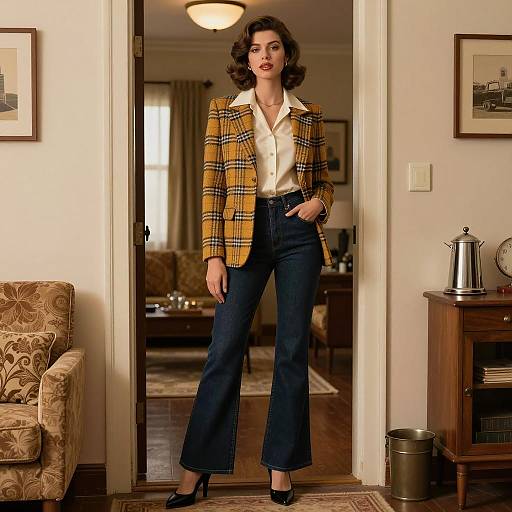 Cozy 1970s Fashion Outfit Inspiration