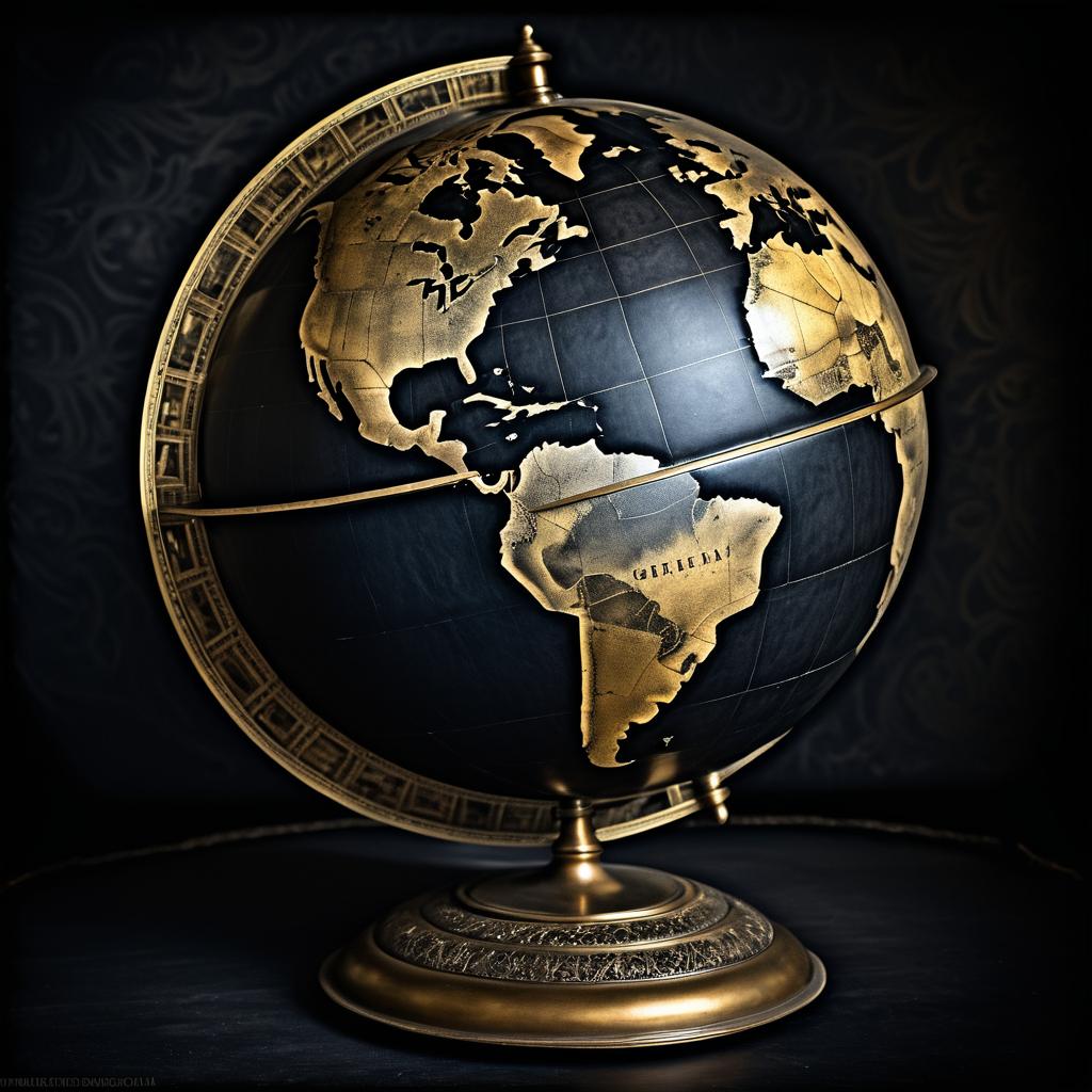 Antique Globe Fine Art Photography