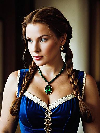 Lady Tremaine Inspired Costume Portrait