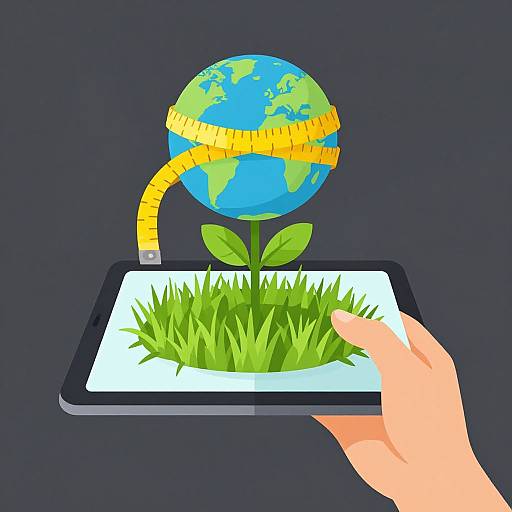 Eco-Friendly Digital Growth Concept