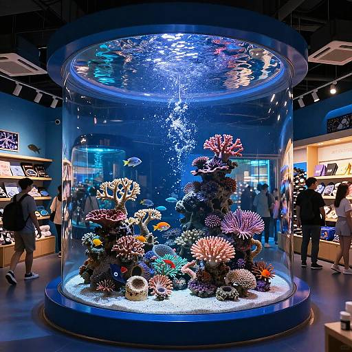 Underwater Glass Dome Retail Store