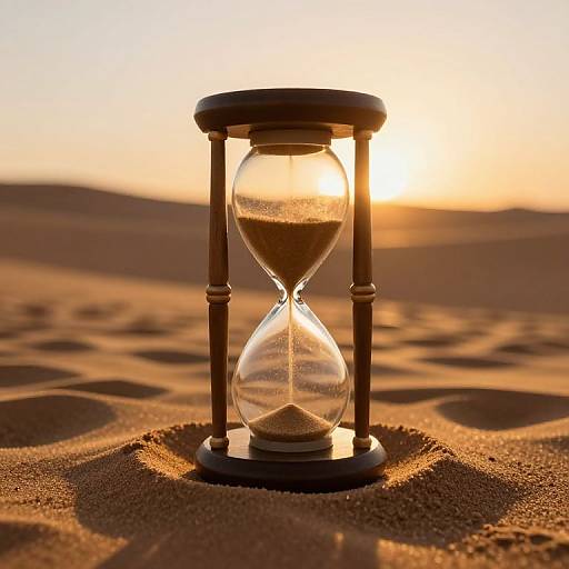 Eternal Time in Desert Hourglass