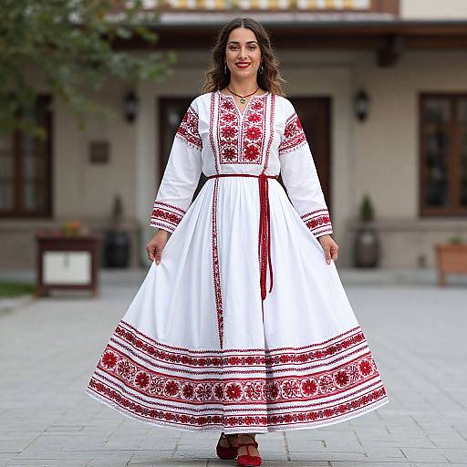Traditional Turkish Folk Woman's Dress