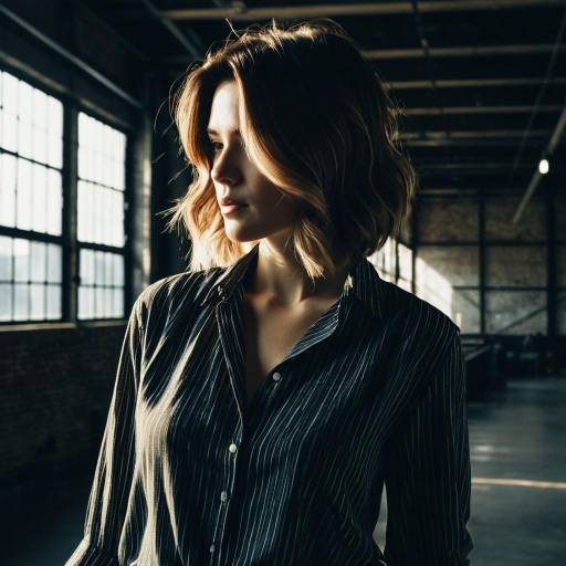 Chic Layered Cut in Industrial Loft