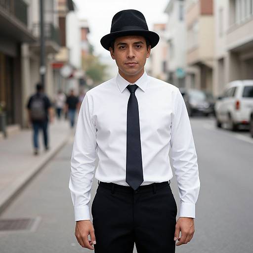 Man in UPS Guy Costume