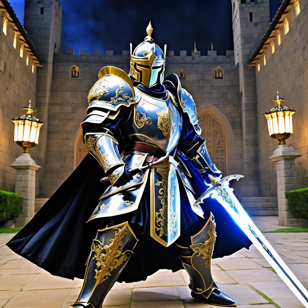 Epic Knight Duel in Ancient Castle