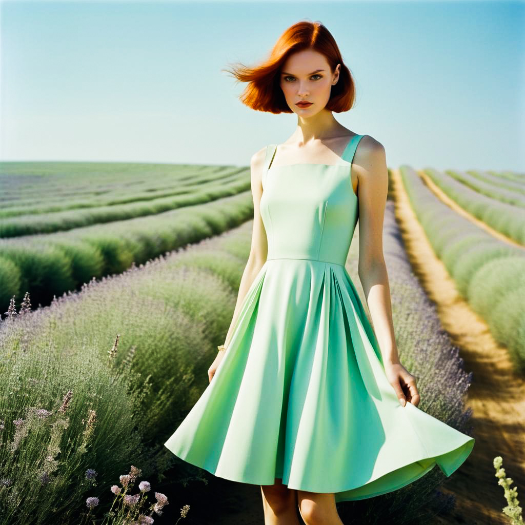 Pastel Elegance: Tim Walker Inspired Photo