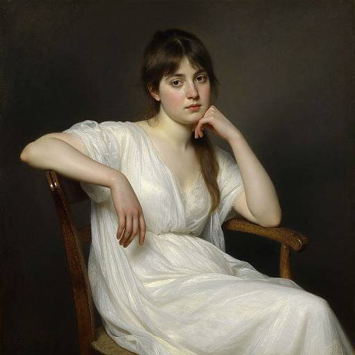 Graceful Young Woman Portrait