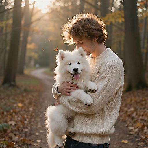Cozy Golden Hour in Auburn Woodland