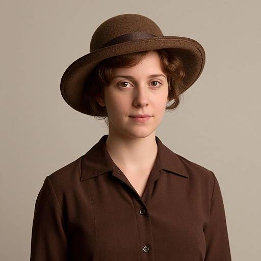 Portrait of Susan Anthony Style Woman