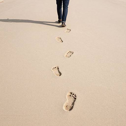 Walking with Reversed Footprints