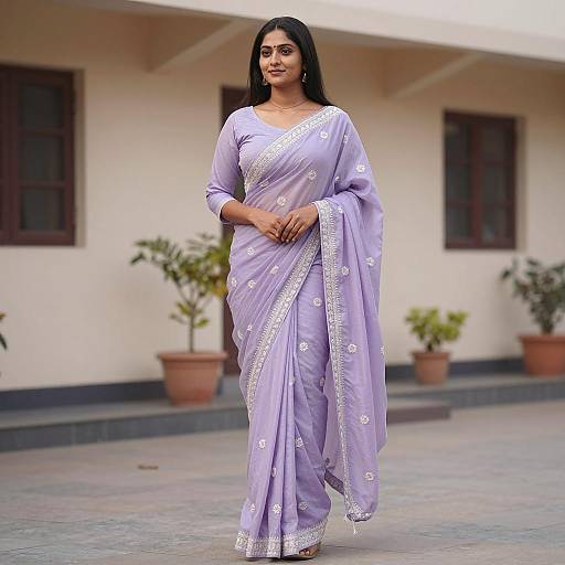 Elegant Indian Woman in Traditional Attire