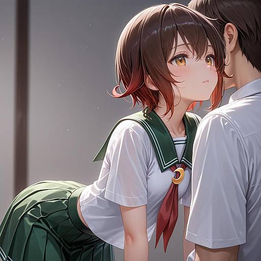 Illustration of Mutsuki kai ni (kancolle), kantai collection in the style of Lunacle