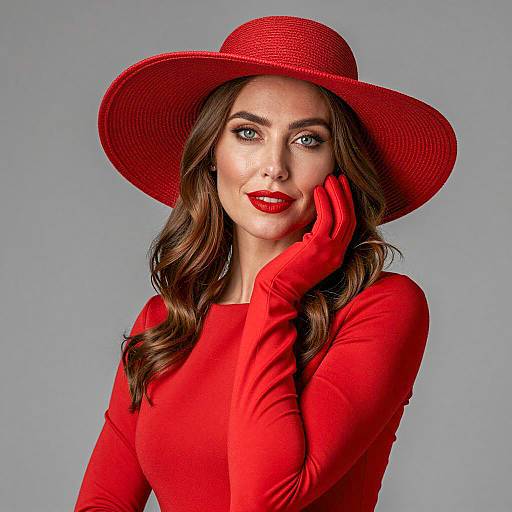 Chic Portrait of a Stylish Woman