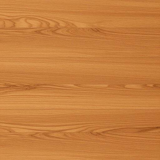 Photograph of a warm, orange-brown wooden surface with visible grain patterns and subtle waves, showcasing natural wood texture and color.