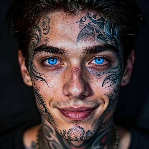 Digital Portrait of Tattoo Artist