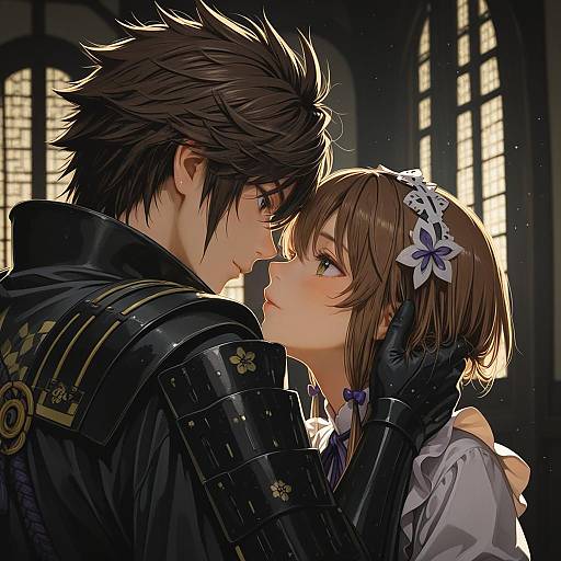 Illustration of Mouri motonari (sengoku basara), sengoku basara in the style of Tsukumo (soar99)