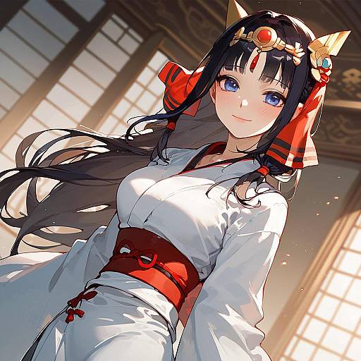 Kaguya Sumeragi Anime Castle Portrait
