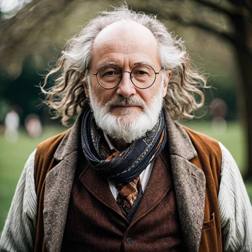 Elderly Gentleman Cosplay Inspired by Inkheart
