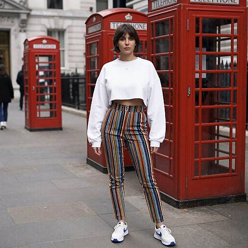 Casual Streetwear with London Backdrop