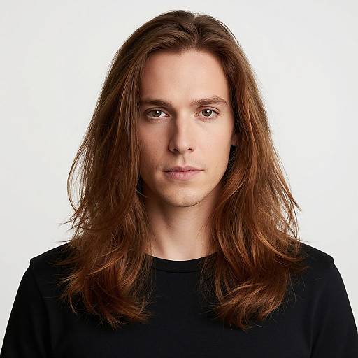 Caramel Highlights Professional Portrait