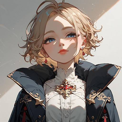 Anime Screencap with Flat Colors