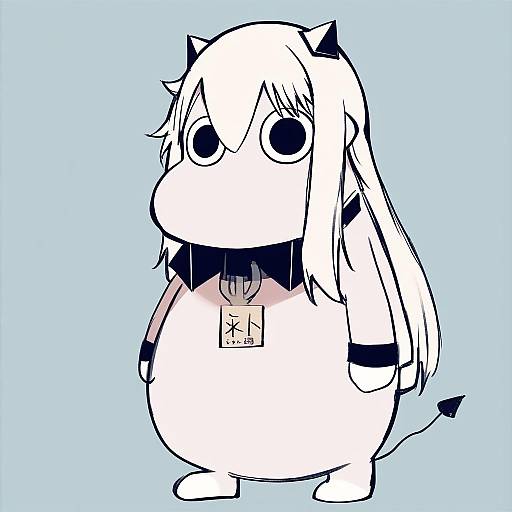 Illustration of Muppo, kantai collection in the style of Soukou makura