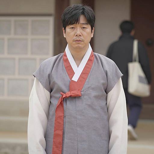 Traditional Korean Costume Outdoor Photography