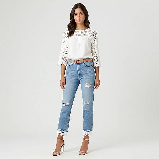 Confident Woman in Modern Casual Fashion