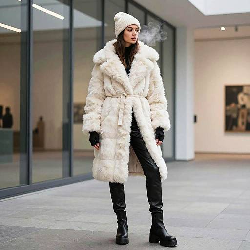 Avant-Garde Winter Fashion Editorial