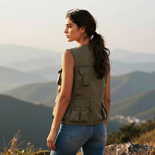 Fashion Editorial Woman Photographer Outdoors