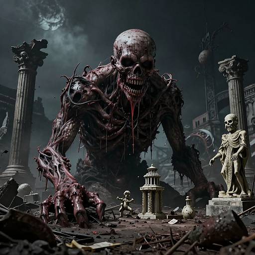 Horrifying Ruined America with Monster